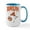 White/Blue Inside, variant on CafePress - Bruh Boo - 15 oz Ceramic Large White Novelty Mug