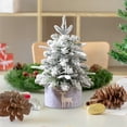 thumbnail image 4 of Elegant Festive Tabletop Holiday Centerpiece For Home Lifelike Realistic Design Durable Sturdy Base Christmas Tree Display, 4 of 5