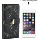 thumbnail image 3 of Women's PU Leather Wallet with Cutout Leaf Pendant 12 Card Slots and Zipper Coin Organizer Black snngv, 3 of 5