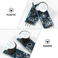thumbnail image 2 of LOLIPPYY Active Buzzer Module Low Level Trigger with Continuous Sound Output for Microcontroller Blue Plastic 5pcs .35V Alarm, 2 of 8