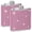 Pink, variant on 2Pcs Hip Flask for Liquor for Women 6OZ Girl Glitter Bling Pocket Decorative Flask 304 Stainless Steel for Vodka Whisky