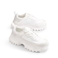 thumbnail image 4 of Women’s platform chunky sneakers lace-up lightweight casual walking shoes, 4 of 5