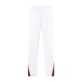 thumbnail image 5 of Fashion Pants for Men Casual Plaid Lounge Pants Elastic Waist Wide Leg Sweatpants with Pockets, White, 2XL, 5 of 8