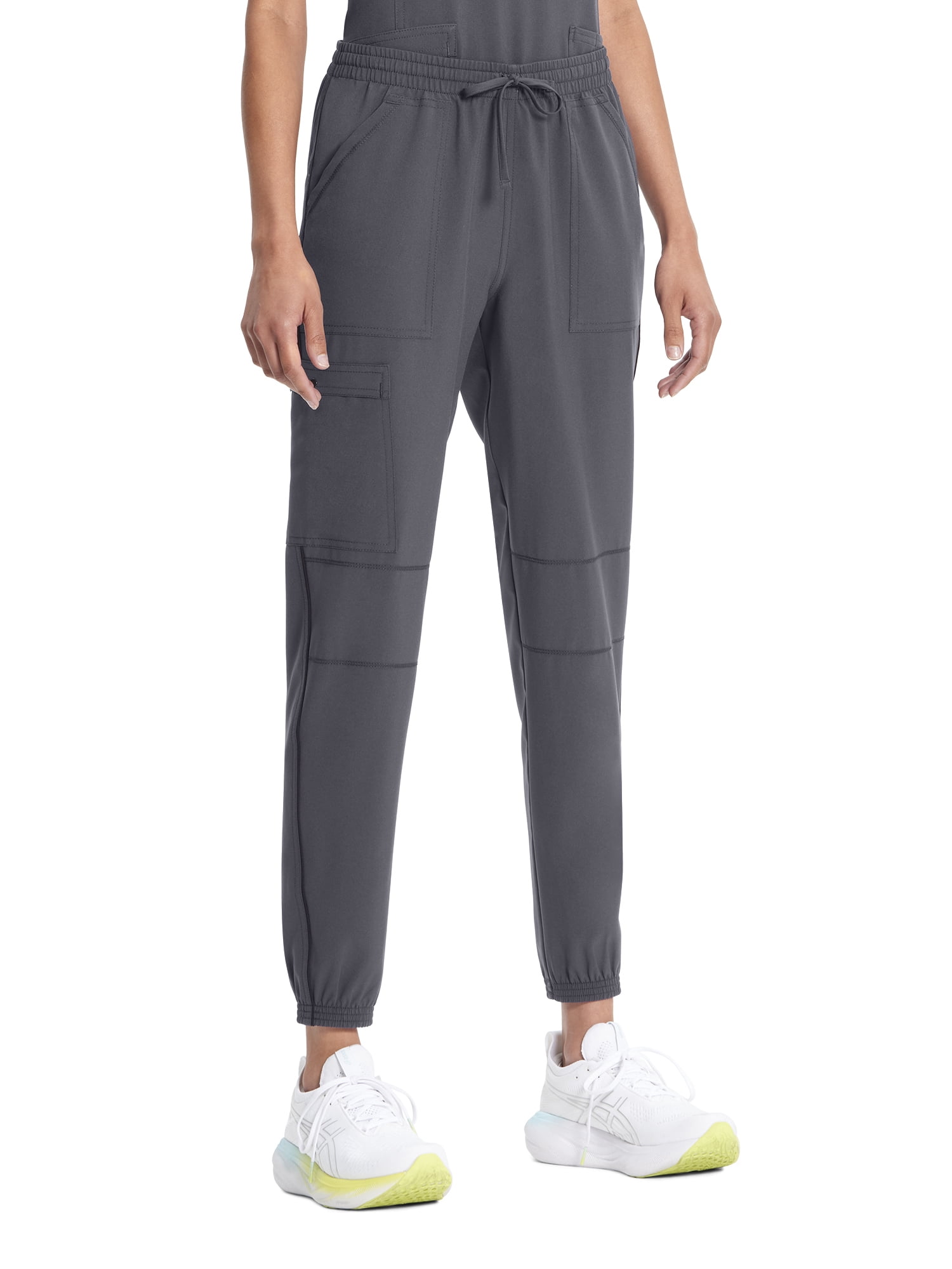 Scrubstar Women's Ethical Fabric Stretch Drawstring Jogger Cargo Scrub Pant, Sizes XS-3XL
