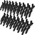thumbnail image 1 of Pinzas para cortar el cabello MTLEE Alligator, dientes anchos, 80 unidades, color negro, 1 of 7