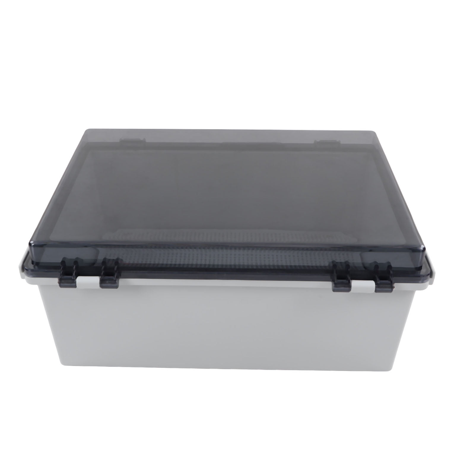 Transparent Waterproof Electrical Junction Box - Grey - Outdoor Weatherproof Enclosure
