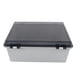 thumbnail image 3 of Caja De Conexiones Eléctricas: Caja De Conexiones Eléctricas Impermeable, Cubierta Transparente, Caja Eléctrica Resistente A La Intemperie para Uso En Exteriores, Gris, 3 of 14