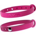 thumbnail image 1 of Collar para gatos Nuvuq, suave, cómodo y ligero, paquete de 2, rosa, 1 of 7