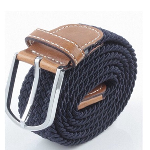 MeterMall Aoneitem Men`s Casual Braided Elastic Stretch Belt