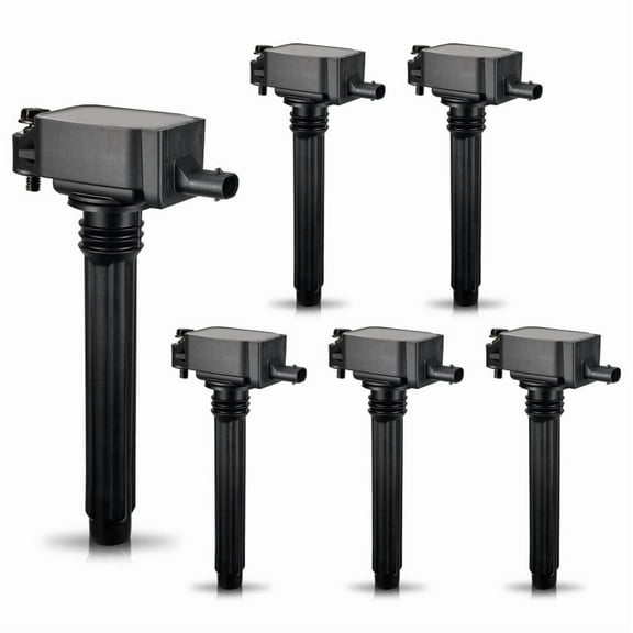 ISA Set of 6 Ignition Coil Pack For Avenge Charger Durango RAM 1500 Jeep Dodge Grand Cherokee Grand Caravan chevy Town & Country Wrangler 3.6L V6 Challenger Replacement for UF648