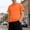 Orange, variant on FRSASU Boys Athletic T-Shirts Casual Solid Color Short Sleeve Loose Crew Neck Pullover Workout Tee Tops for 5-15 Years Pink