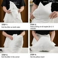 thumbnail image 6 of Throw Pillow Insert, Hypoallergenic Stuffer Pillow Inserts Decorative Rectangle Premium Sham Pillow Forms for Sofa Couch Bed 12x20 Inch White, 6 of 7