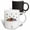 Multicolor, variant on 3drose, Chic Collage Patterned Umbrella and Rain Drop Illustrations, 11oz Two-tone Blue Mug
