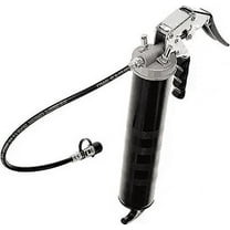 Lumax Heavy-Duty Pistol Grease Gun with 18" Flex Hose