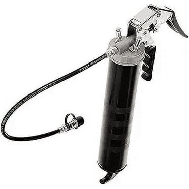 Lumax Heavy-Duty Pistol Grease Gun with 18" Flex Hose