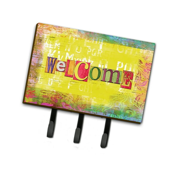 Artsy Welcome Leash or Key Holder