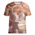 thumbnail image 5 of Butterfly Dancing Women's T-Shirt Short Sleeve T Shirts Tops Tee Ladies Loose T, 5 of 6