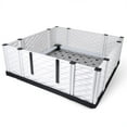 thumbnail image 1 of EZwhelp EZclassic Grande Boîte de Mise Bas pour Chien avec Rails, 48 Pouces x 48 Pouces, Gris, 1 of 6