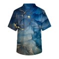 thumbnail image 3 of Men's Short Sleeve V Neck Print Chest Pocket Carer Top, 3 of 3