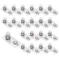 thumbnail image 1 of Unique Bargains 20 Pcs Battery Metal Spring Contact Plate 18mm x 8mm Positive Negative Bipolar Conversion Nickeling Plate, 1 of 6