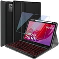 thumbnail image 1 of Funda de teclado Wineecy retroiluminada con protector de pantalla para Lenovo Tab M11 11" 2024, 1 of 7