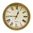 thumbnail image 2 of Vintage Roman Numeral Wall Clock with Hidden Compartment Decorative Storage Clock Accurate Timekeeping Simple Mount for Home Office Living Room Entryway Bedroom Vintage Rural Industrial Home Decor, 2 of 6