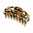 thumbnail image 2 of QinGoo Large Hair Claw Clip for Women Non-Slip Strong Hold Thick Long Hair Accessory, 1 Count, 3.94 Inch, Tortoise, 2 of 7