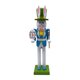 thumbnail image 1 of Figura de Cascanueces de Conejo de Pascua, Decoración de Madera Hecha a Mano para Estantes y Primavera Azul claro, 1 of 9