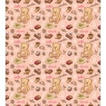 thumbnail image 3 of Ambesonne Dessert Duvet Cover Sets, Cupcakes Cookies Donuts, 2-Twin, Sand Brown Coral, 3 of 3