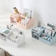 thumbnail image 5 of Caja organizadora de tocador para cosméticos/maquillaje, minialmacenamiento de escritorio para suministros de oficina, mostrador o tocador de baño, 24*12*9cm, 5 of 5