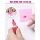 thumbnail image 4 of Toallitas para uñas sin pelusa TEOYALL, 400 unidades, tela no tejida, color rosa, 4 of 7