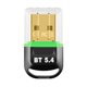 thumbnail image 1 of WDOplteas Adaptador USB BT 5.4 Dongle BT 5.4 Dongle Receptor Compatible Con Win11/10/8.1 (verde), 1 of 9