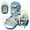 Blue, variant on Toys Games Kids,Christmas Decorations,Baby Toys Clearance,Christmas Gifts Novelty Gag Toys for Girls Boys,Gangjia Toys Suitcase Tableware Makeup Box Role-playing DIY Drawing Board Gangjia Toys
