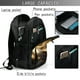 thumbnail image 4 of Balery Luxurious Gold Flow Mochila con carga USB para hombre y mujer - Mochila impermeable y antirrobo para laptop con puerto USB para viajes, trabajo, 4 of 7