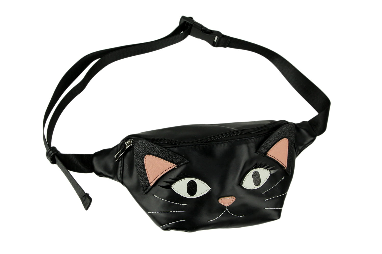 cute black fanny pack