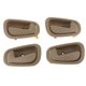 thumbnail image 2 of Ajuste Para 1998-2002 Coche Interior Conductor Izquierdo Derecho Lado 4 Piezas Manijas Puerta Beige Baoblaze Manija interior de la puerta del coche, 2 of 8
