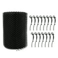 thumbnail image 2 of Gutter Guard Roll, Easy Installation 26.2ft Length Plastic Gutter Leaf Guard Roll  for Drainage Systems, 2 of 7