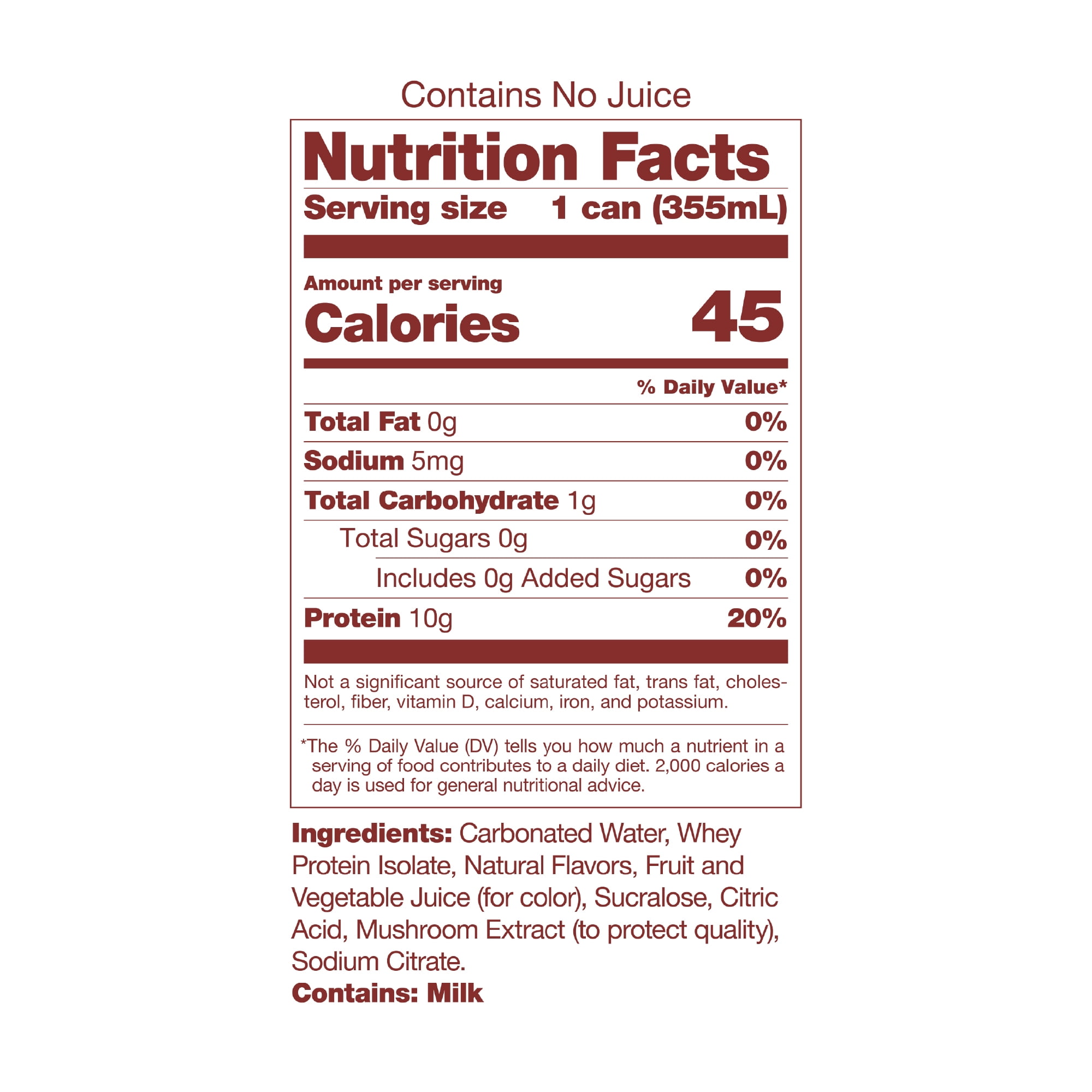 SkyPop™ Protein Soda - Next-Generation Soda Crafted with Bold Flavor, 10g of Whey Protein, & Only 45 Calories - No Artificial Flavors or Colors - Sugar, Gluten & Caffeine Free - (12 Pack, Root Beer)