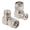 2, variant on UHF Male to UHF Female Right Angle Adapter (2-Pack) – 90 Degree PL-259 to SO-239 Connector, RF Coax Elbow Adapter 50 Ohm Impedance for CB/Ham Radio, Antennas