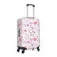 thumbnail image 6 of Cauagu Retro Floral Print Travel Luggage Cover,Travel Dust-proof Suitcase Cover Softside Suitcase Protector for 18-32inch,Not Included Suitcase, 6 of 8