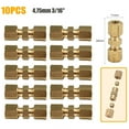 thumbnail image 2 of Lefu 10x Brake Line Connector Universal, for Brake Line Without Flaring 0.19in 3/16 ", 2 of 9