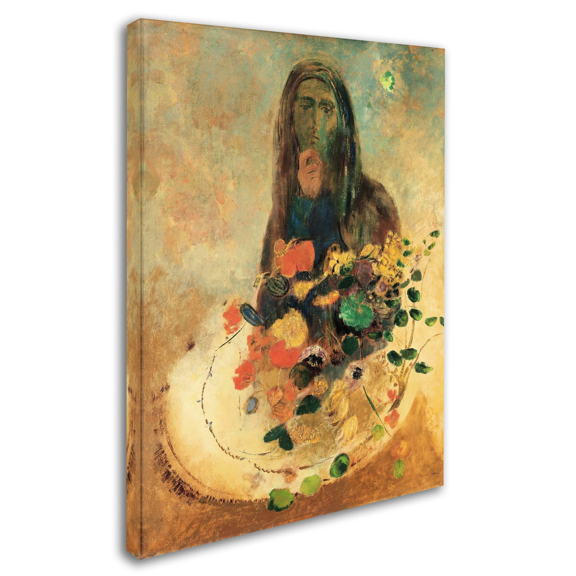Odilon Redon 'Mystery' Canvas Art