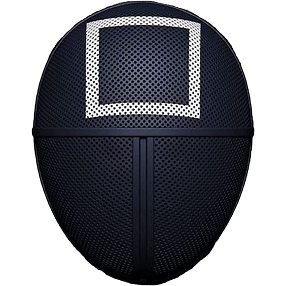 Masque de Jeu de Calmar, Accessoires d'Halloween Cosplay Mascarade Masque