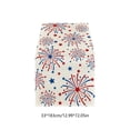 thumbnail image 3 of Twfbrm 4th of July Table Runner, 13x72 Inch Cotton Linen Star and Stripes Patriotic Table Runner, Red White and Blue Seasonal Kitchen Dining Table Decoratios for Independence Day, Memorial Day, Party, 3 of 6