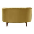 thumbnail image 6 of LV00165 - Chair, Olive Yellow Velvet - Millephri, 6 of 6