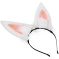 thumbnail image 3 of Here's a polished and engaging product description based on your input:\n\n \n\n**Fluffy Bunny Ears Headband for Women – Cute Cosplay Ear Hair Accessory, 3 of 5