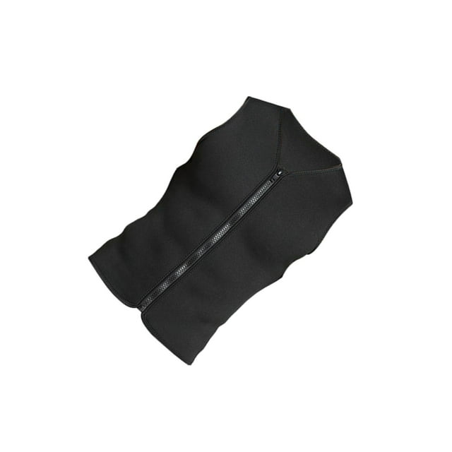 QualitChoice 3mm Men Jacket Wetsuit Swimwear Swim Surf Dry Quick Snorkeling L Black M