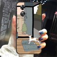 thumbnail image 1 of Funda De Teléfono Suave Para ZTE Axon 40 SE V40S V70 Pro Silicona TPU Linda Flor Animal Pintado Bolsas De Parachoques Trasero, 1 of 4