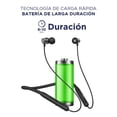 thumbnail image 4 of JH Soaiy - Auriculares Bluetooth HY02 con Banda para el Cuello, Resistencia al Agua IPX5 y Bases Magnéticas, 4 of 9