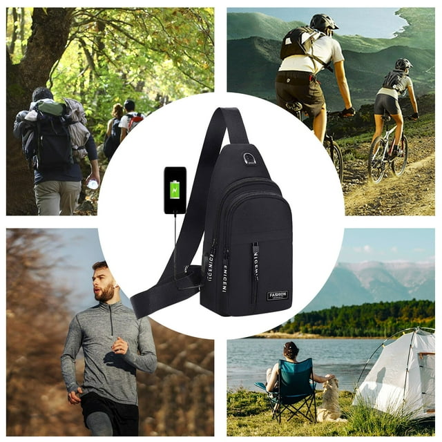 BKER Charge With Our Cloth Outdoor Backpack Equipped With A USB Port. A Must Have For Any Or Adventurer
